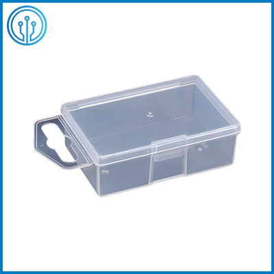 Caisse d'emballage en plastique de polypropylène transparent de l'UL 94V-2 pour des kits de composants électroniques